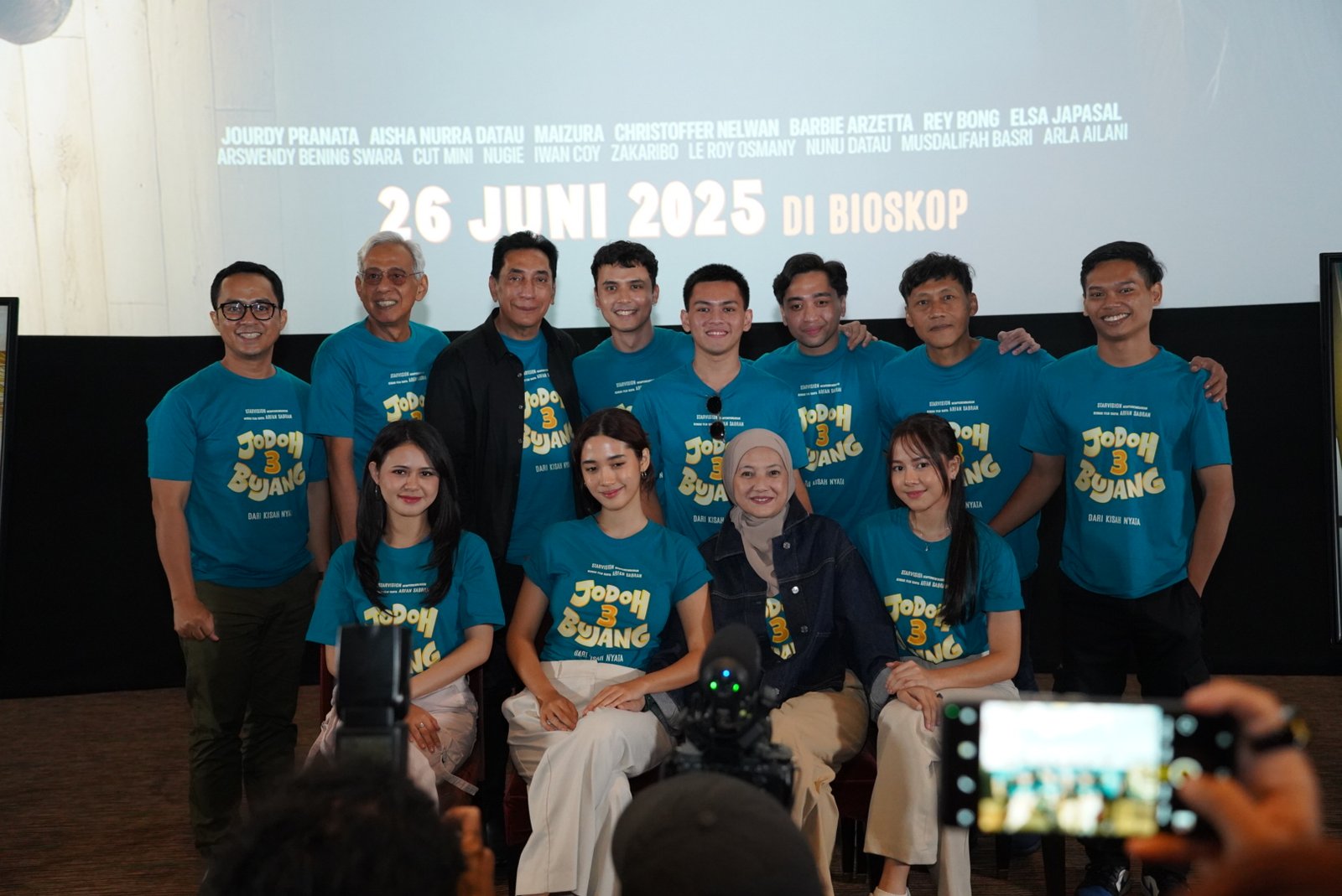 Para pemain film 'Jodoh 3 Bujang' | dok. Starvision