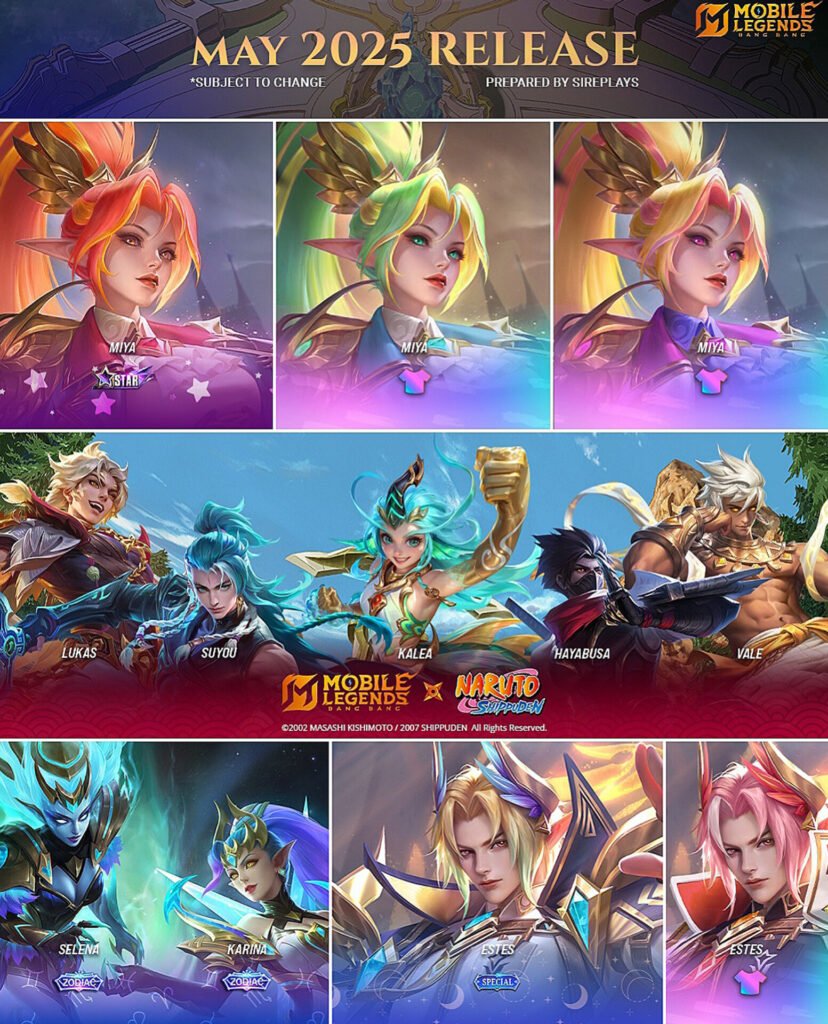 Pecah! Mobile Legends Kolaborasi Dengan Naruto Shippuden