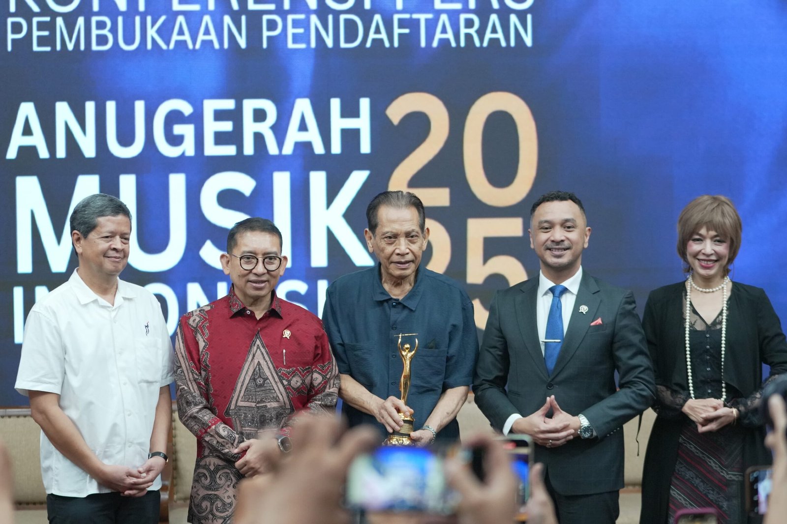 Konferensi pers Pendaftaran AMI Awards 2025