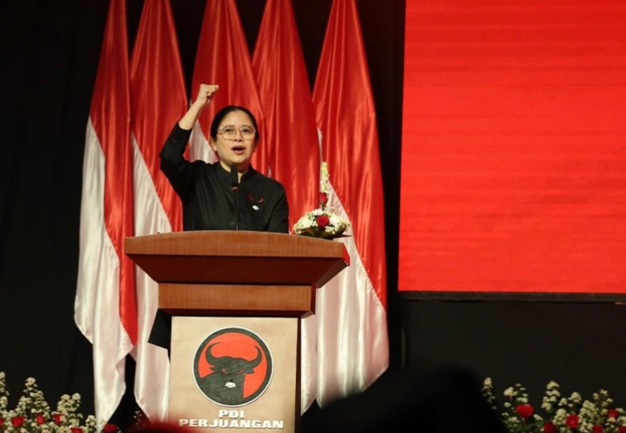 Ketua Dewan Pimpinan Pusat Partai Demokrasi Indonesia Perjuangan (PDIP) Bidang Politik Puan Maharani dalam acara Bimbingan Teknis (Bimtek) bagi anggota Dewan Fraksi PDIP periode 2024-2029, di Denpasar, Bali, Rabu (30/7/2025) | dok. PDIP