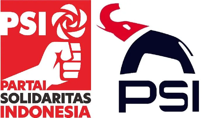 Logo lama dan baru PSI