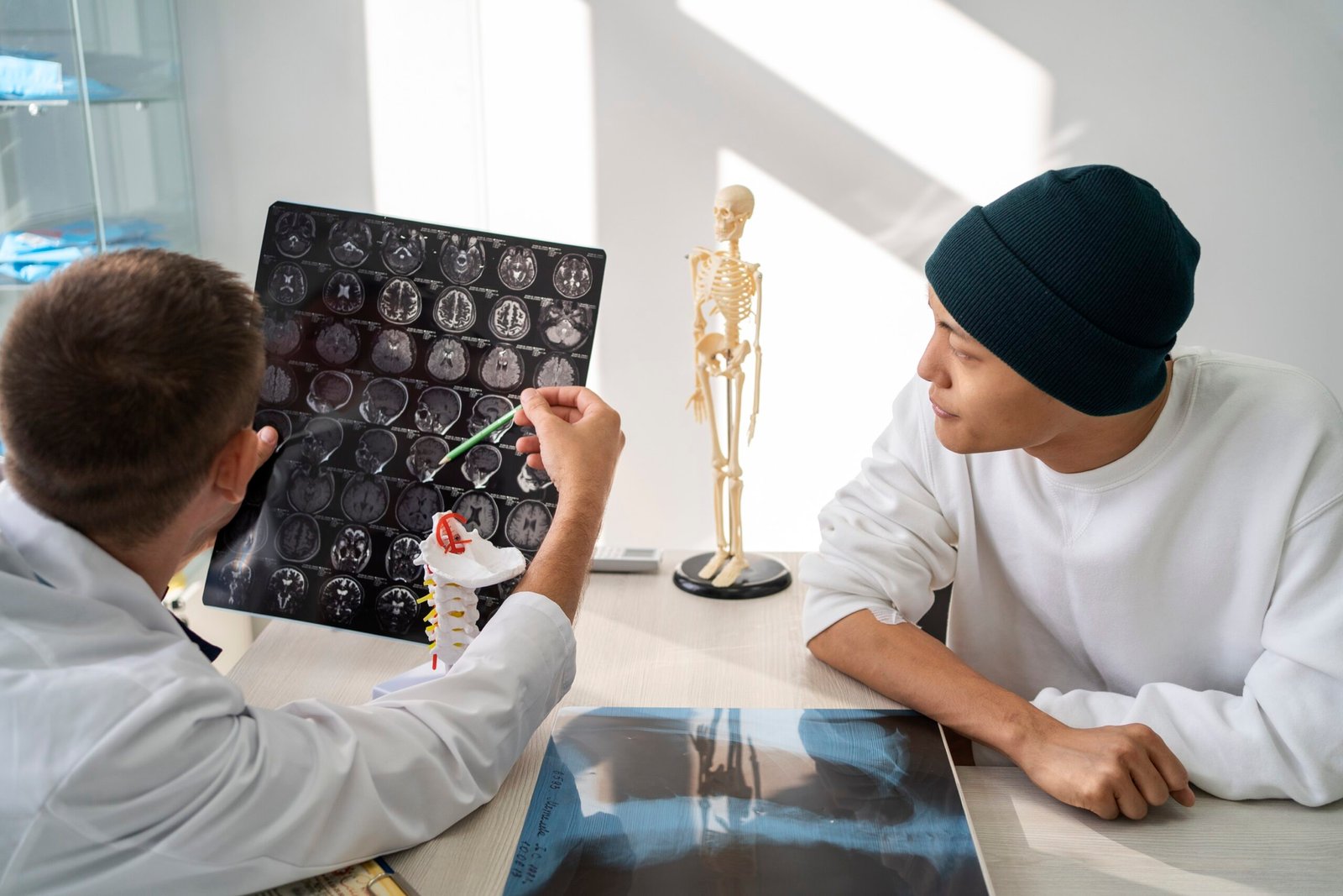 Ilustrasi periksa ke dokter