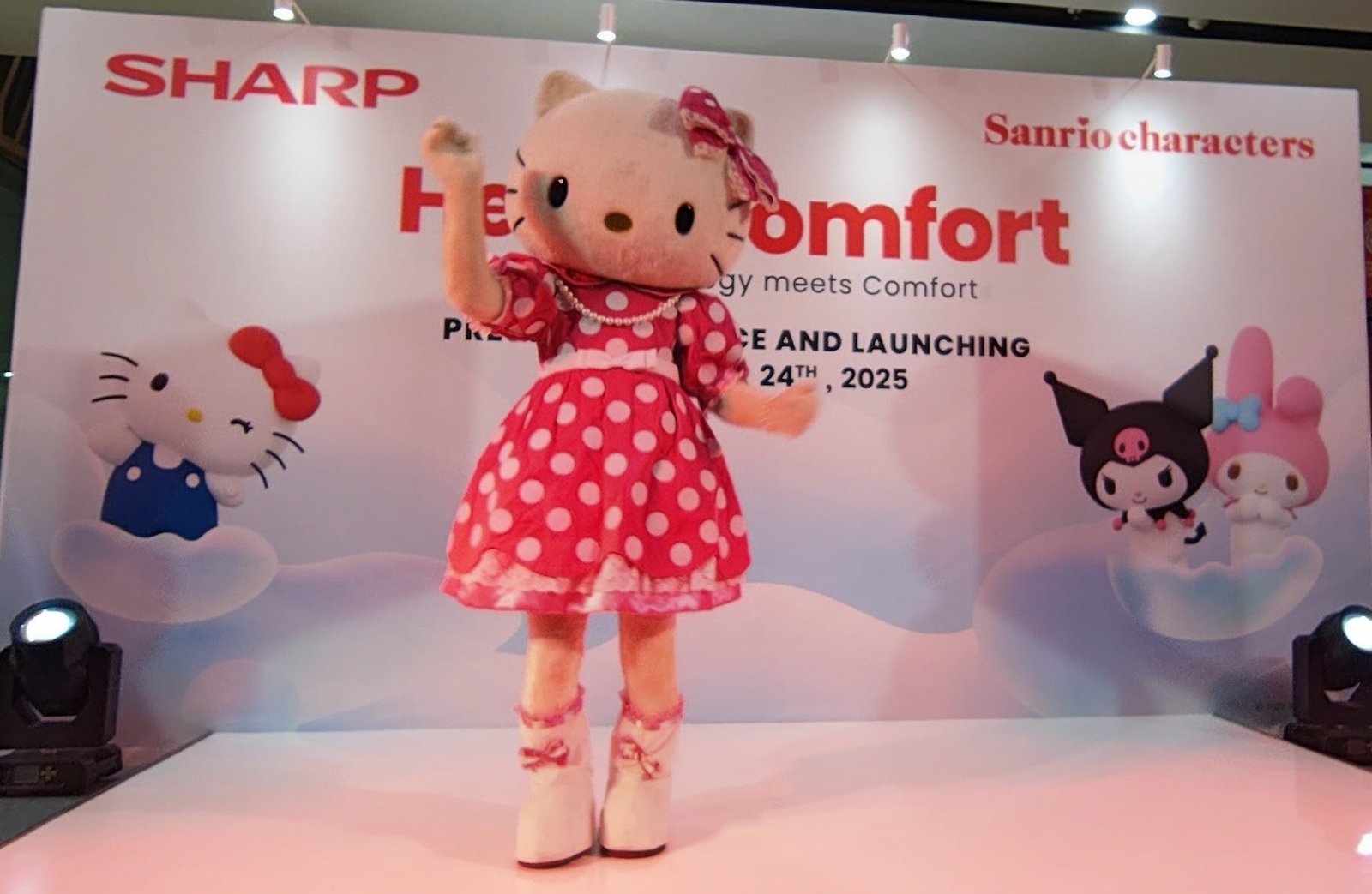 Sharp Gandeng Sanrio di Kampanye “Hello, Comfort” untuk Rayakan 55 Tahun