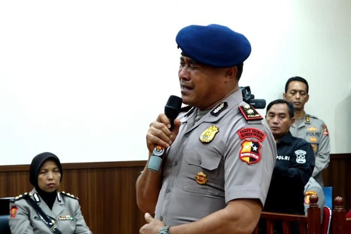 Komandan Batalyon (Danyon) Resimen IV Korps Brimob Polri Kompol Kosmas K Gae | dok. Polri