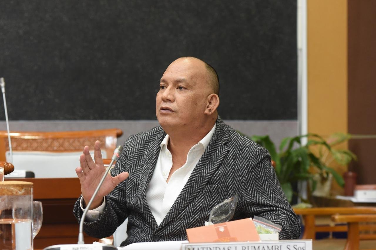 Anggota Komisi VIII DPR RI dari Fraksi PDI Perjuangan (PDIP) Matindas J Rumambi