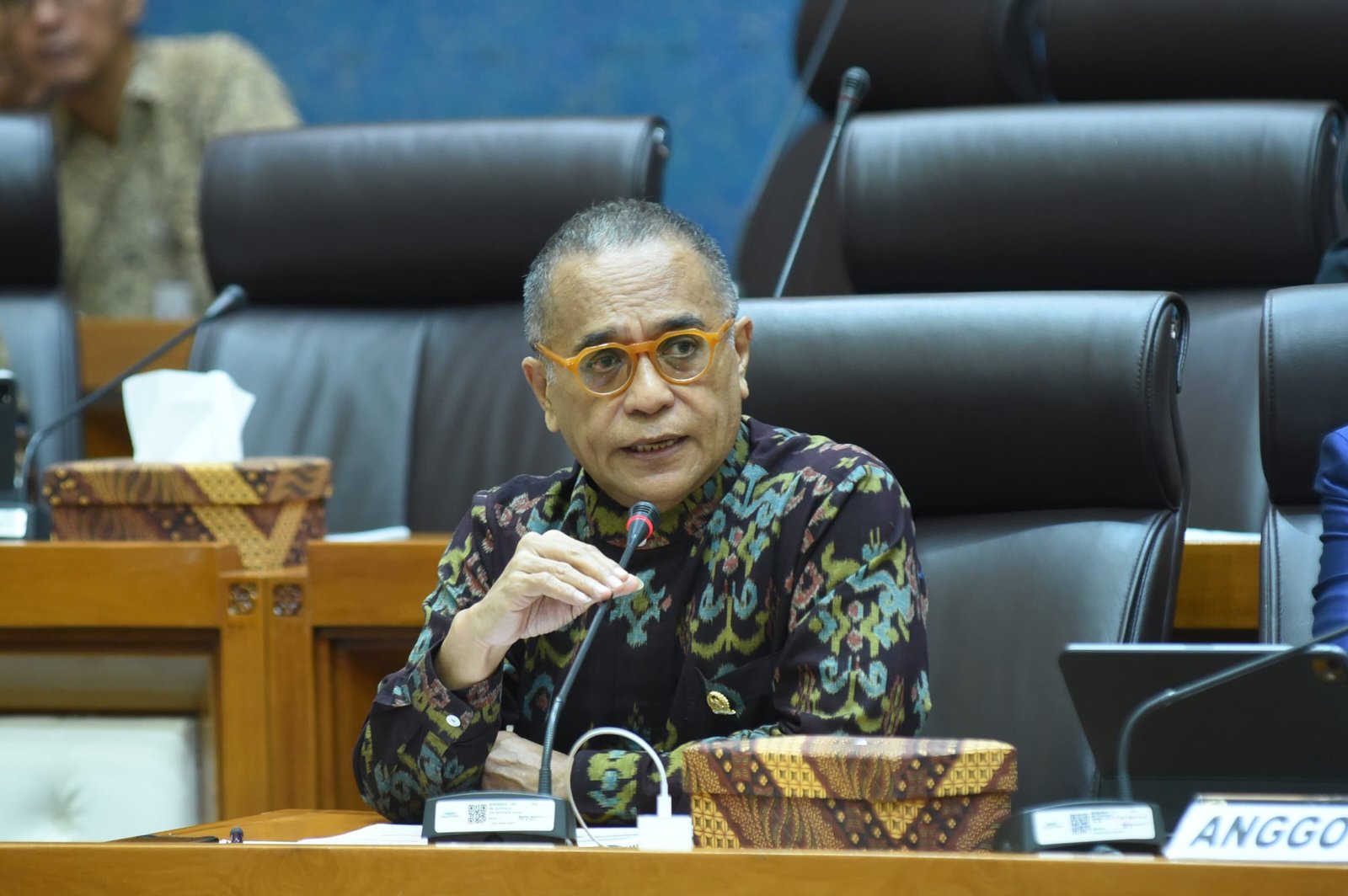 Anggota Komisi VII DPR RI dari Fraksi PDI Perjuangan (PDIP) Samuel JD Wattimena