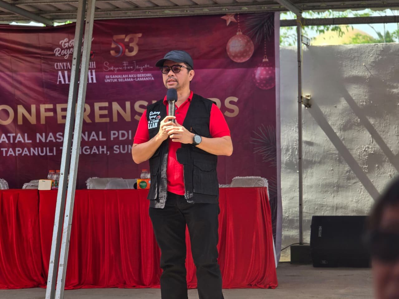 Anggota DPR RI Fraksi PDI Perjuangan (PDIP) Marinus Gea